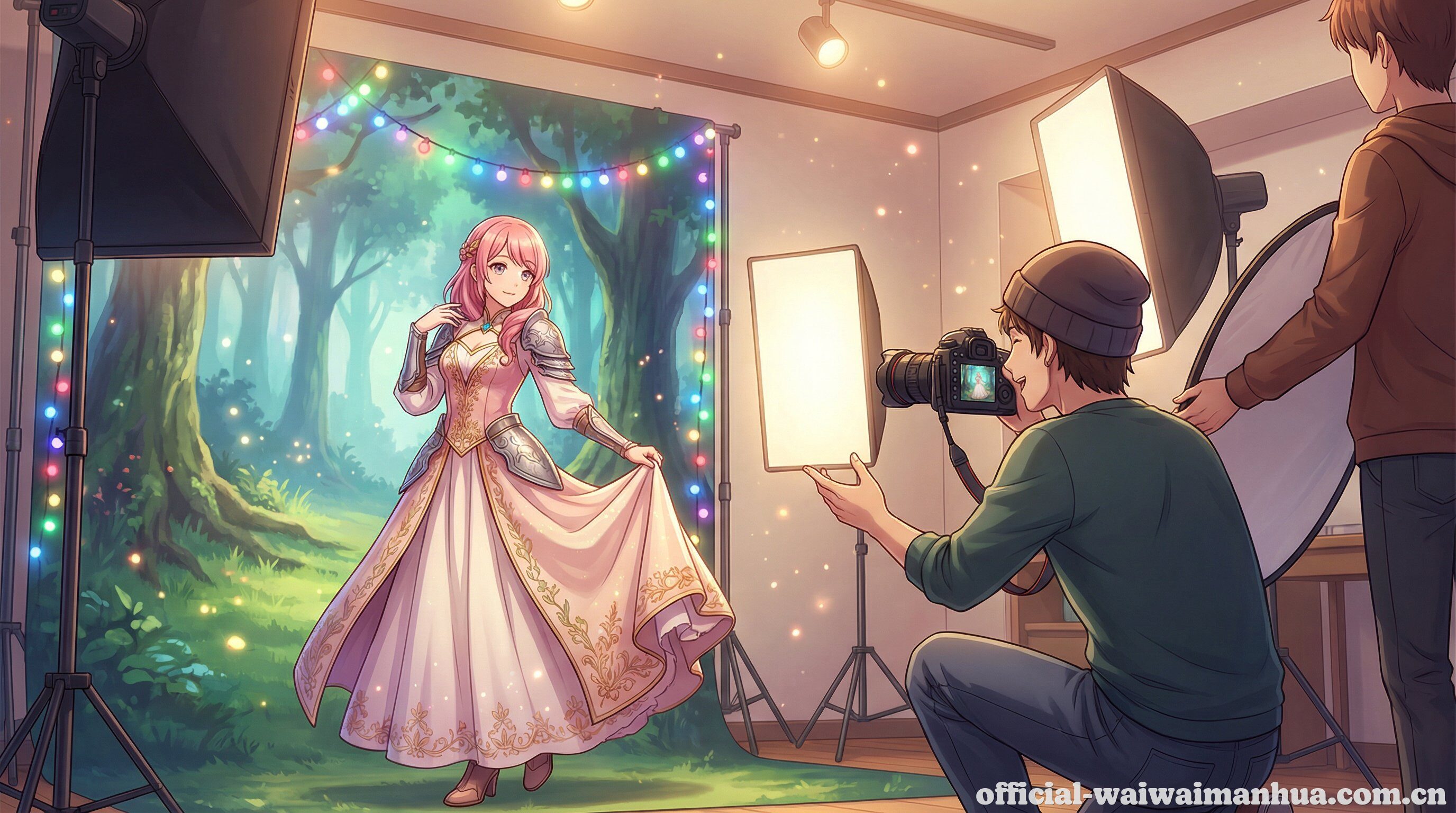 歪歪漫画案例-Cosplay影像拍摄